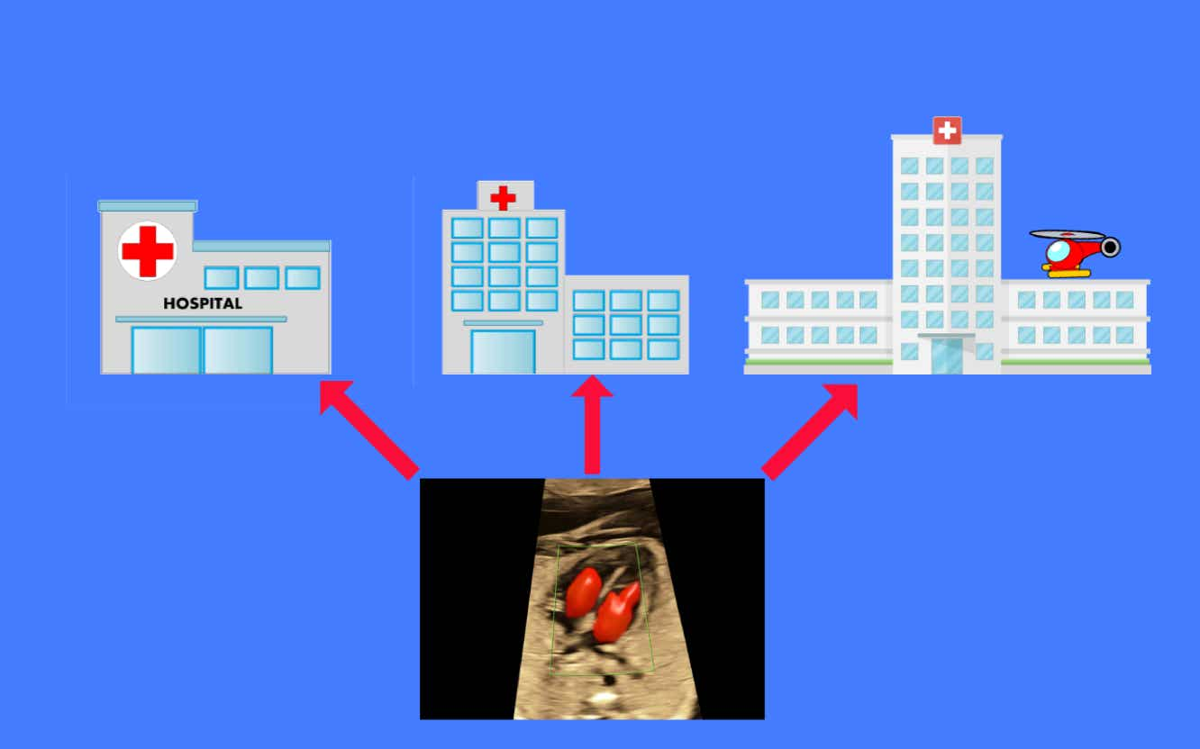 Verteilung in die richtige Klinik